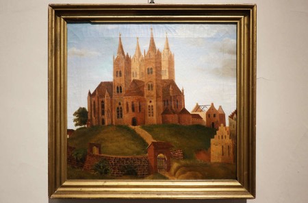 Marienkirche auf dem Marienberg - Unbekannter Maler (Mitte des 19. Jahrhundert)